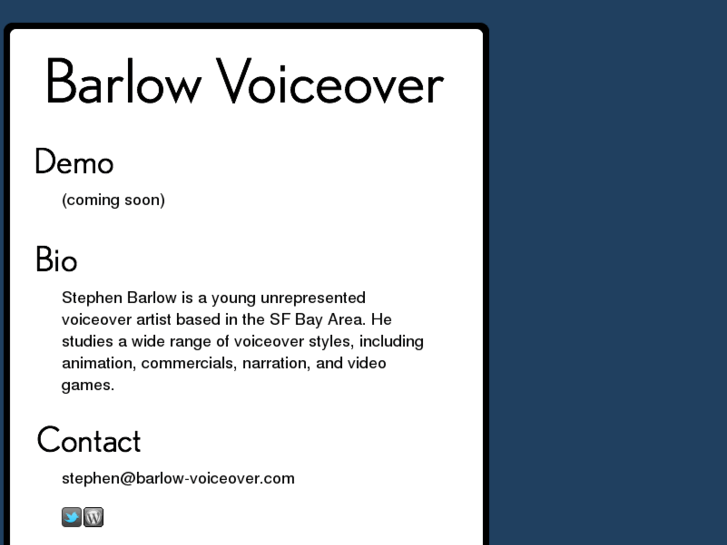 www.barlow-voiceover.com