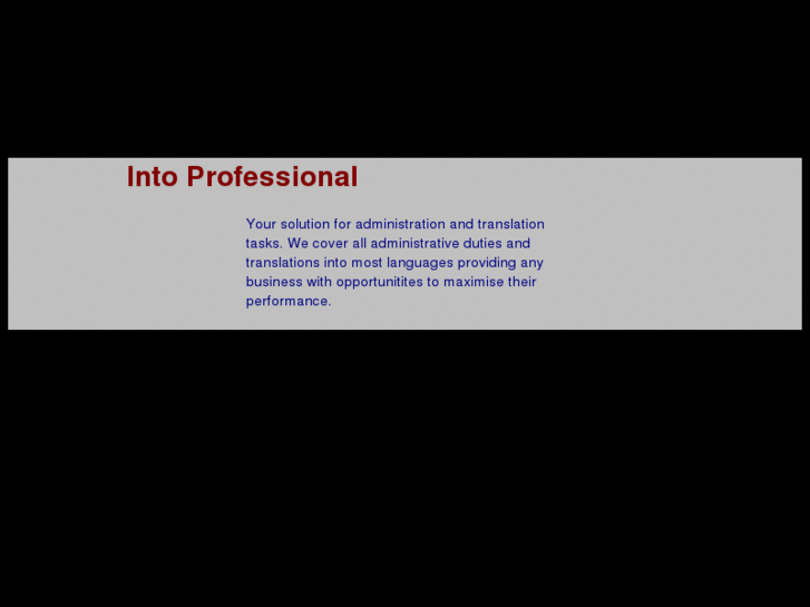 www.intoprofessional.com