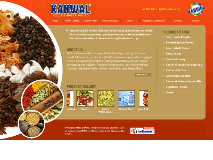 www.kanwalspices.com