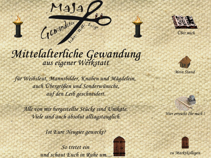 www.majas-gewanderey.de