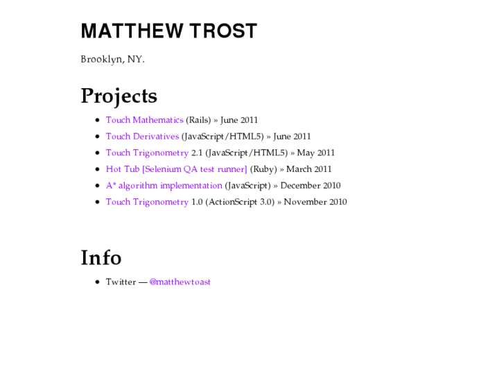 www.matthewtrost.com