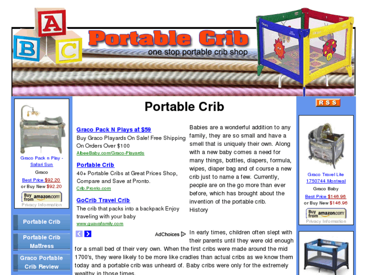www.portablecrib.net