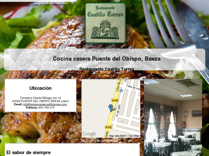 www.restaurantecastillotorres.com