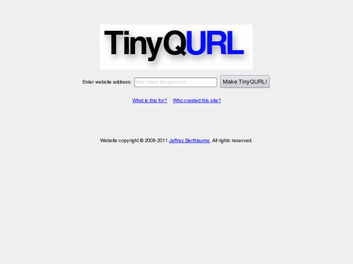 www.tinyqurl.net