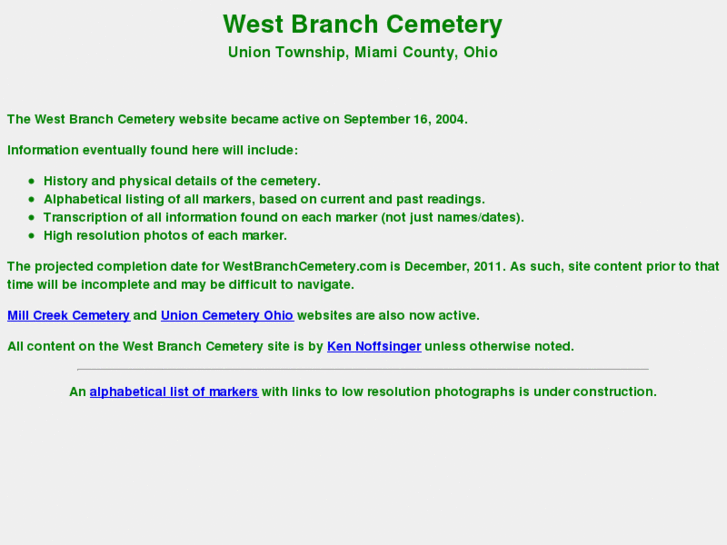 www.westbranchcemetery.com