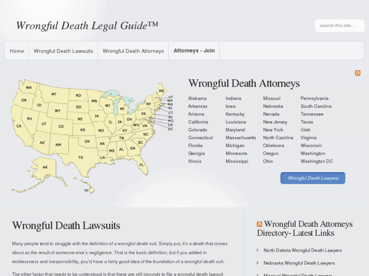 www.wrongfuldeathlegalguide.com