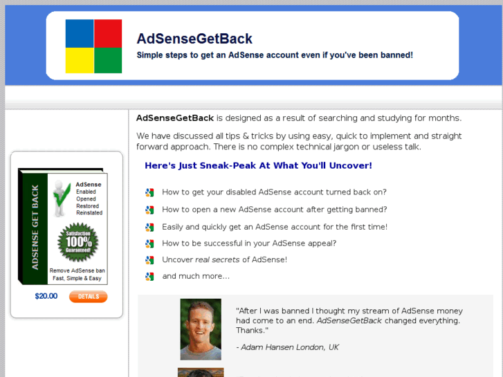 www.adsensegetback.com