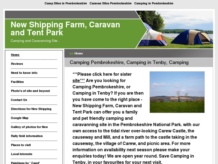 www.campingpembrokeshire.net