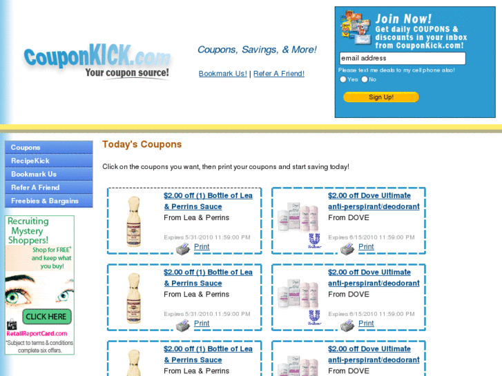 www.couponkick.com