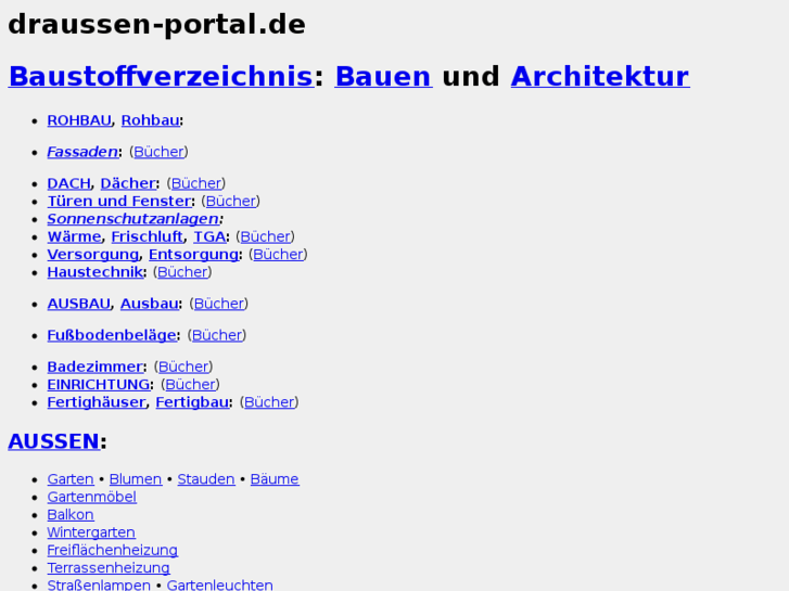 www.draussen-portal.de