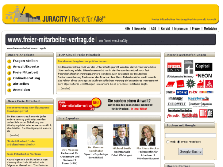 www.freier-mitarbeiter-vertrag.de