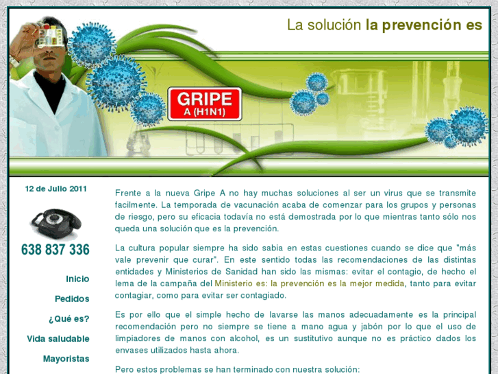 www.lasolucionlaprevencion.es