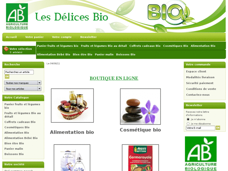 www.lesdelicesbio.com