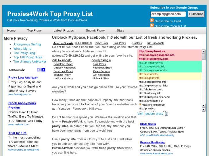 www.proxies4work.eu