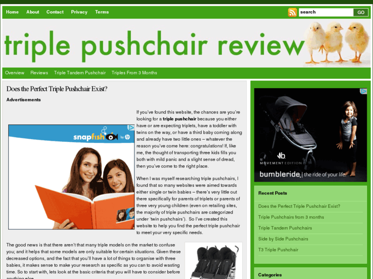 www.triplepushchair.com