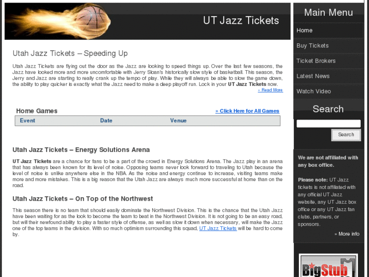 www.utjazztickets.com