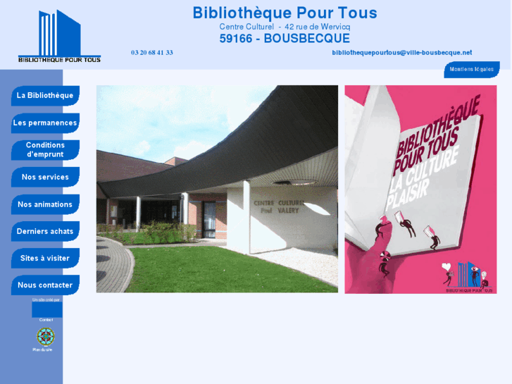 www.bibliothequebousbecque.com