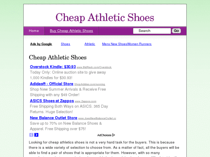 www.cheapathleticshoes.net