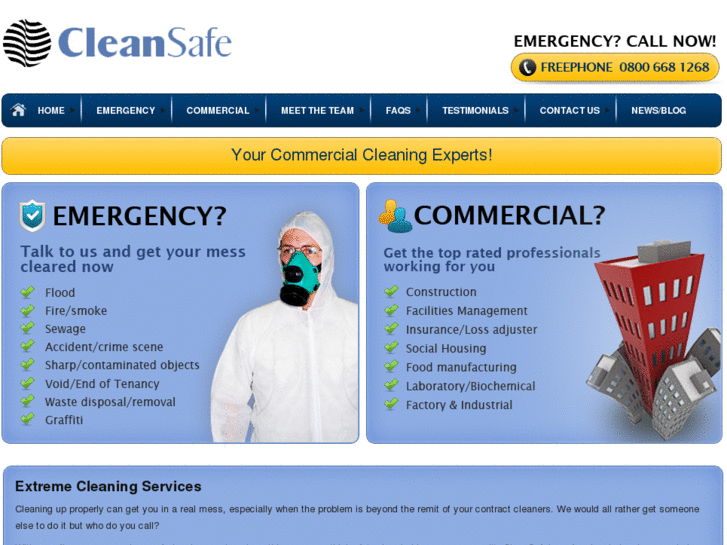 www.cleansafeservices.com