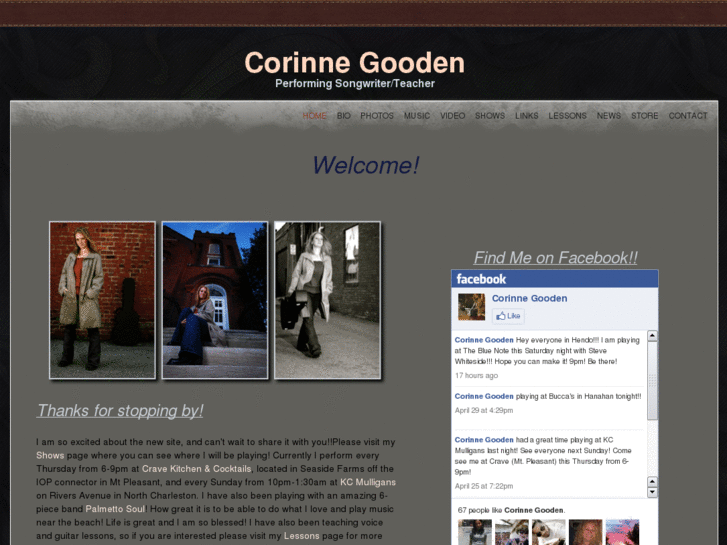 www.corinnegoodenmusic.com