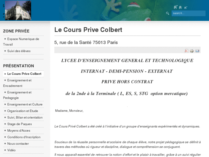 www.cours-prive-colbert.com