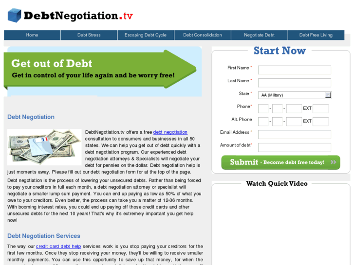 www.debtnegotiation.tv