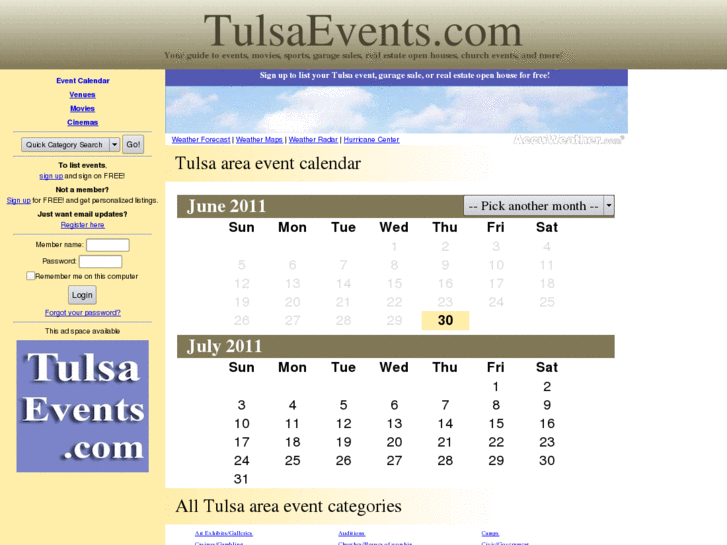 www.eventsintulsa.com