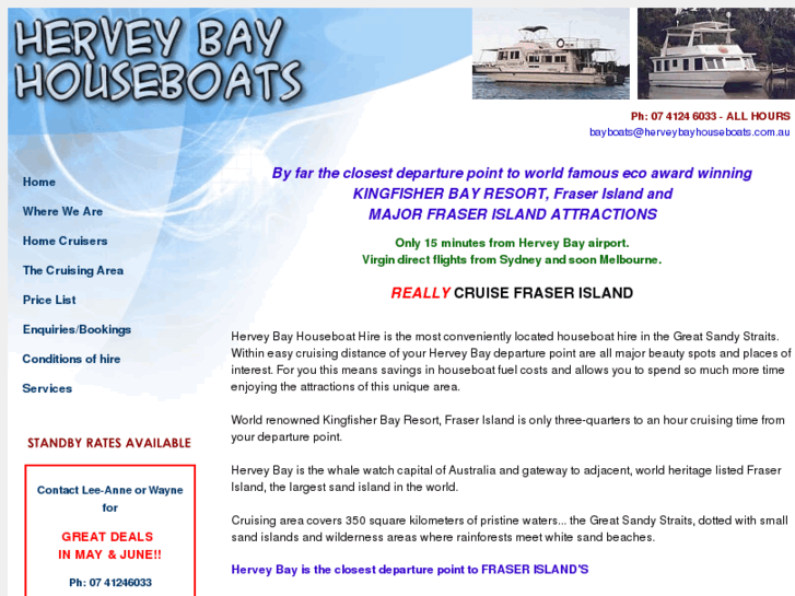 www.herveybayhouseboats.com.au