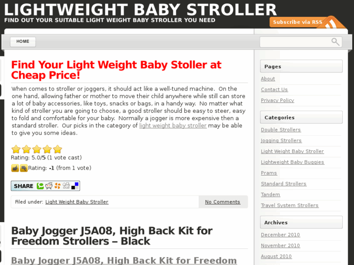 www.lightweightbabystroller.com