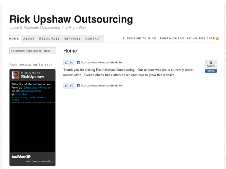 www.rickupshawoutsourcing.com