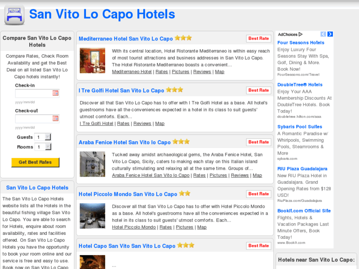 www.sanvitolocapohotels.com