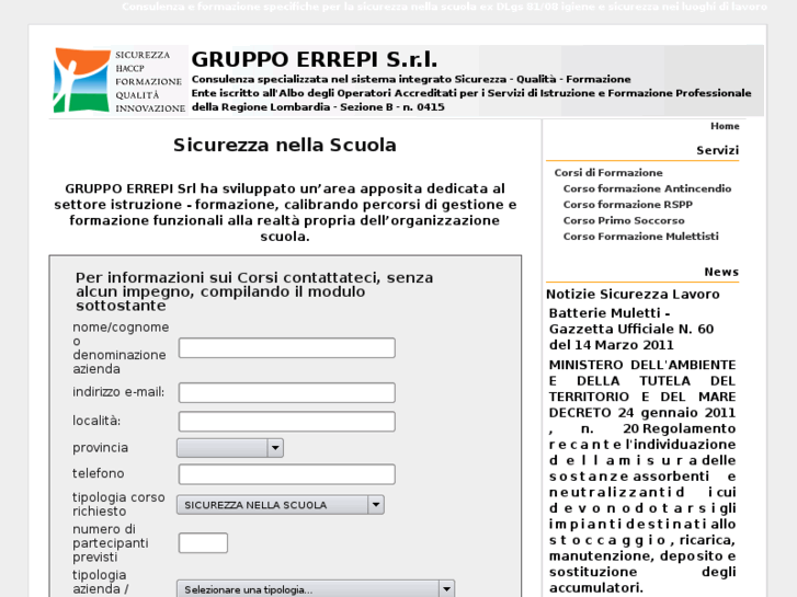 www.sicurezzanellascuola.com