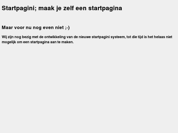 www.startpagini.nl