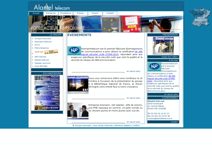 www.alanteltelecom.fr