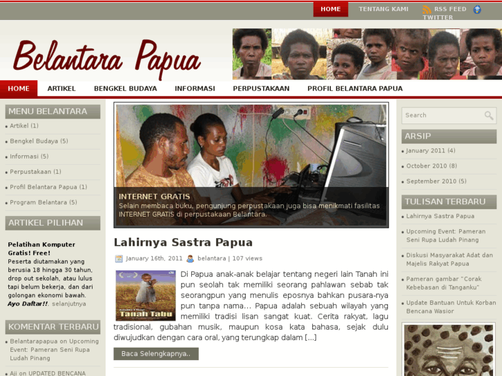 www.belantarapapua.org