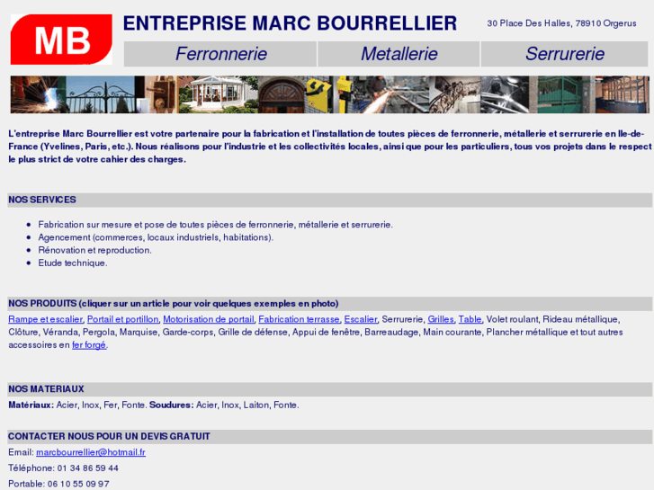 www.bourrellier-ferronnerie-metallerie-serrurerie-yvelines.com