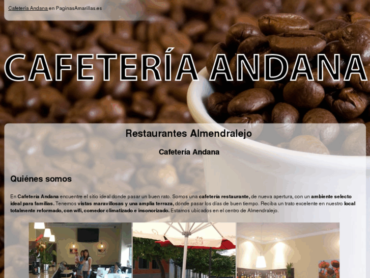 www.cafeteriaandana.com