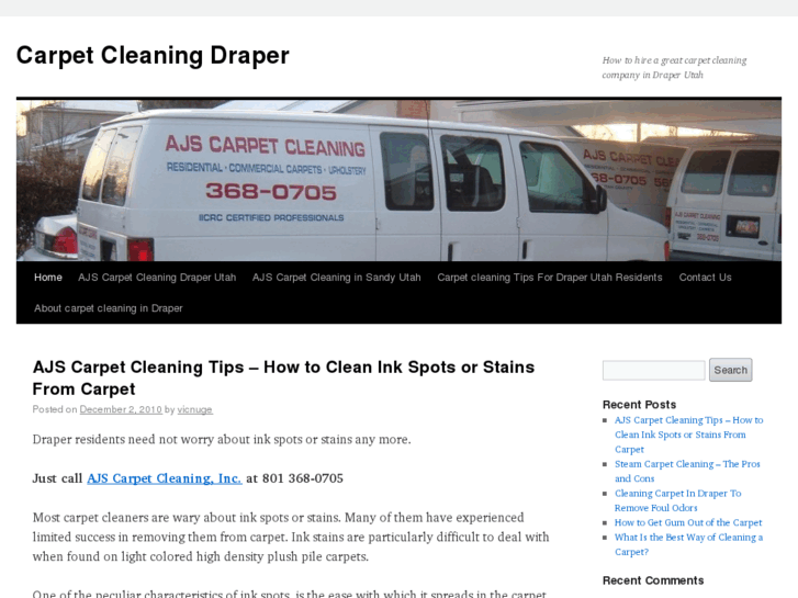 www.carpetcleaningdraper.info