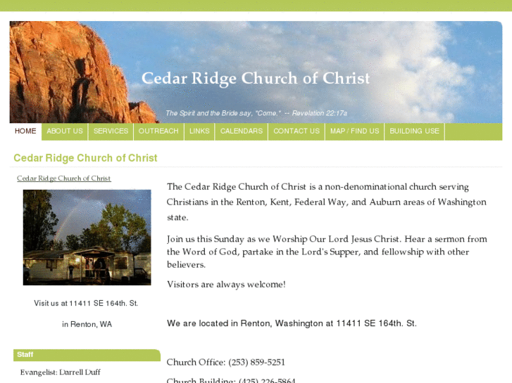 www.cedarridgechurchofchrist.com