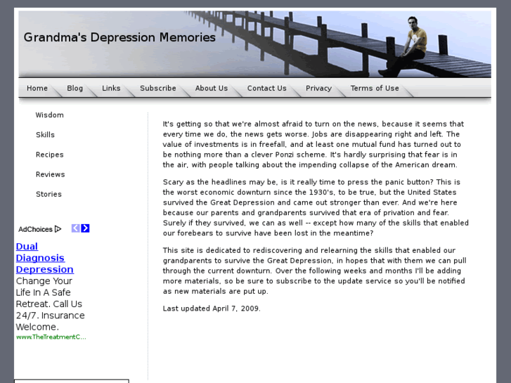 www.grandmasdepressionmemories.com