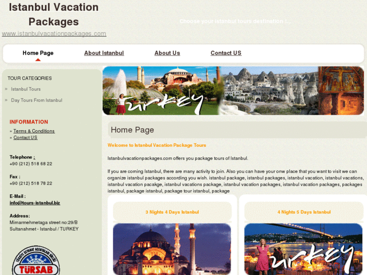 www.istanbulvacationpackages.com