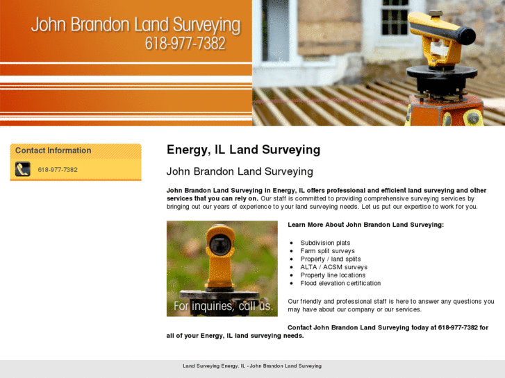 www.johnbrandonlandsurveying.com