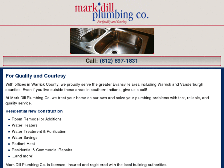 www.markdillplumbing.mobi