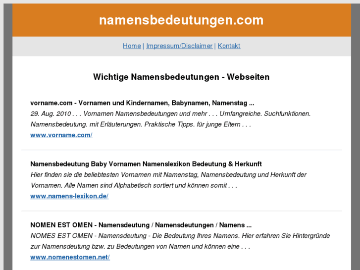 www.namensbedeutungen.com