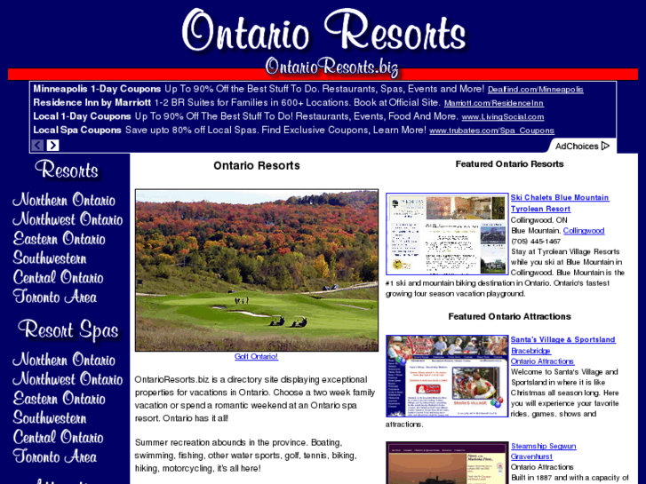 www.ontarioresorts.biz