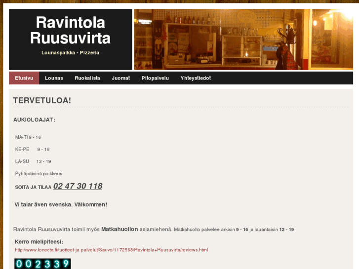 www.ravintolaruusuvirta.com