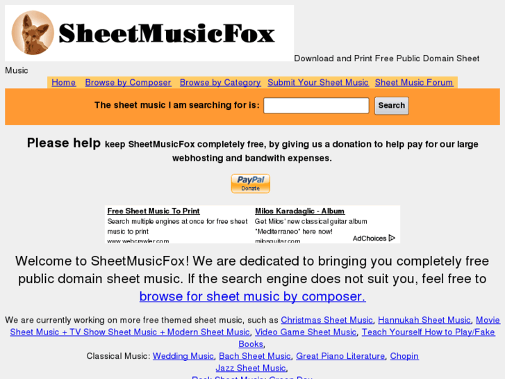 www.sheetmusicfox.com