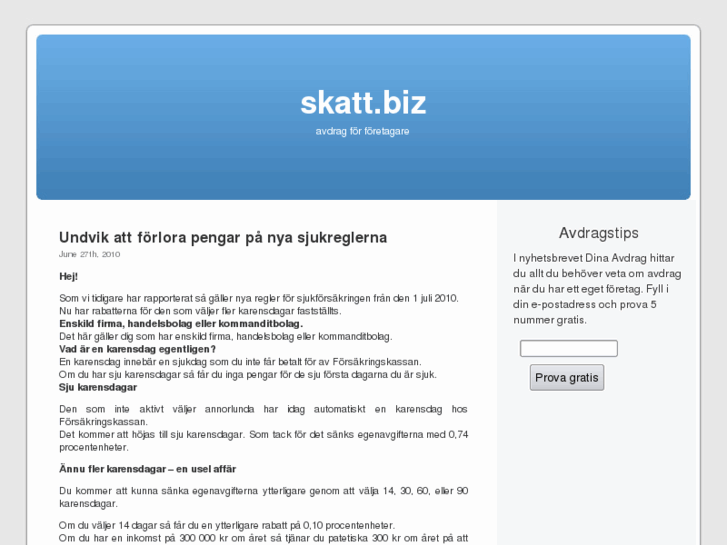 www.skatt.biz