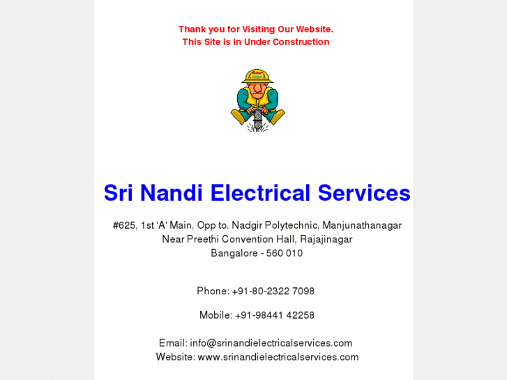 www.srinandielectricalservices.com