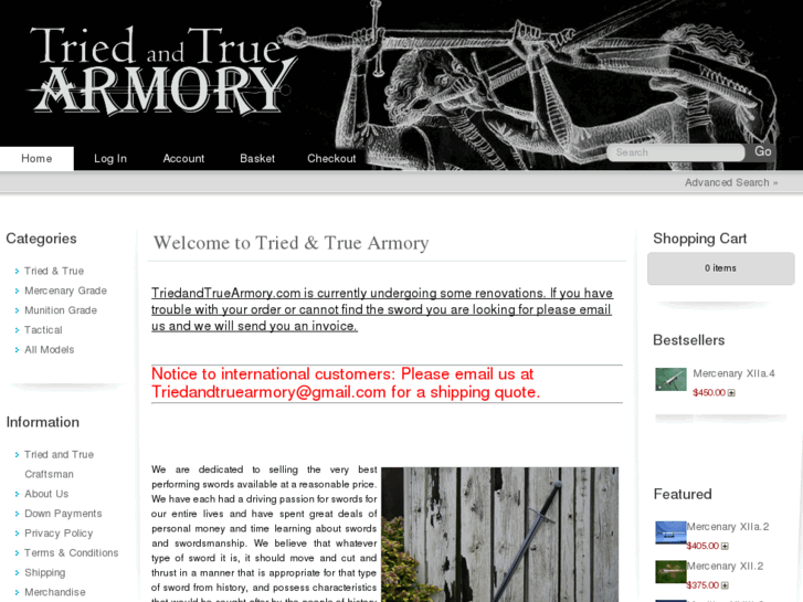 www.triedandtruearmory.com